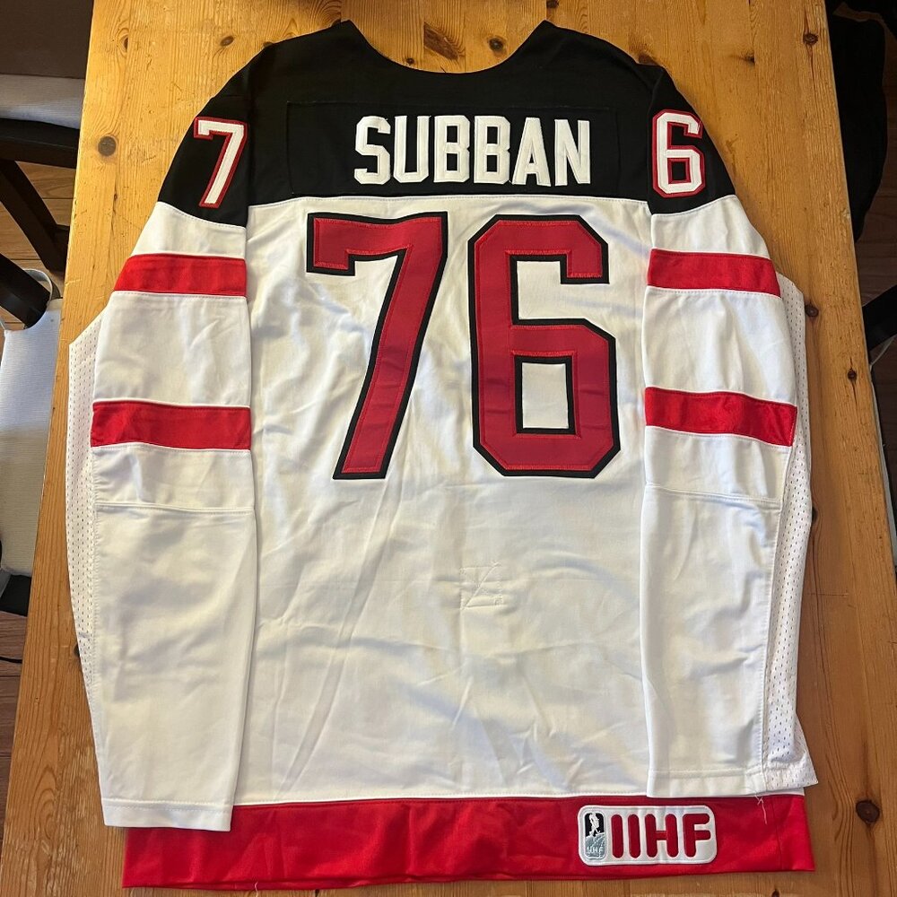 PK Subban Team Canada Nike Hockey Jersey